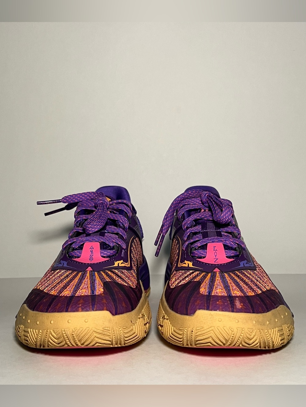 Anta Kai 1 Speed “TWIN FLAME” Kyrie Irving Patterned Performance Sneakers